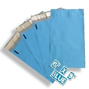 20 Blue Poly Mailers 6x9
